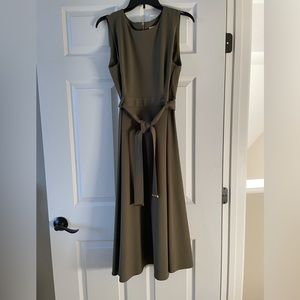 Calvin Klein Olive Green Dress